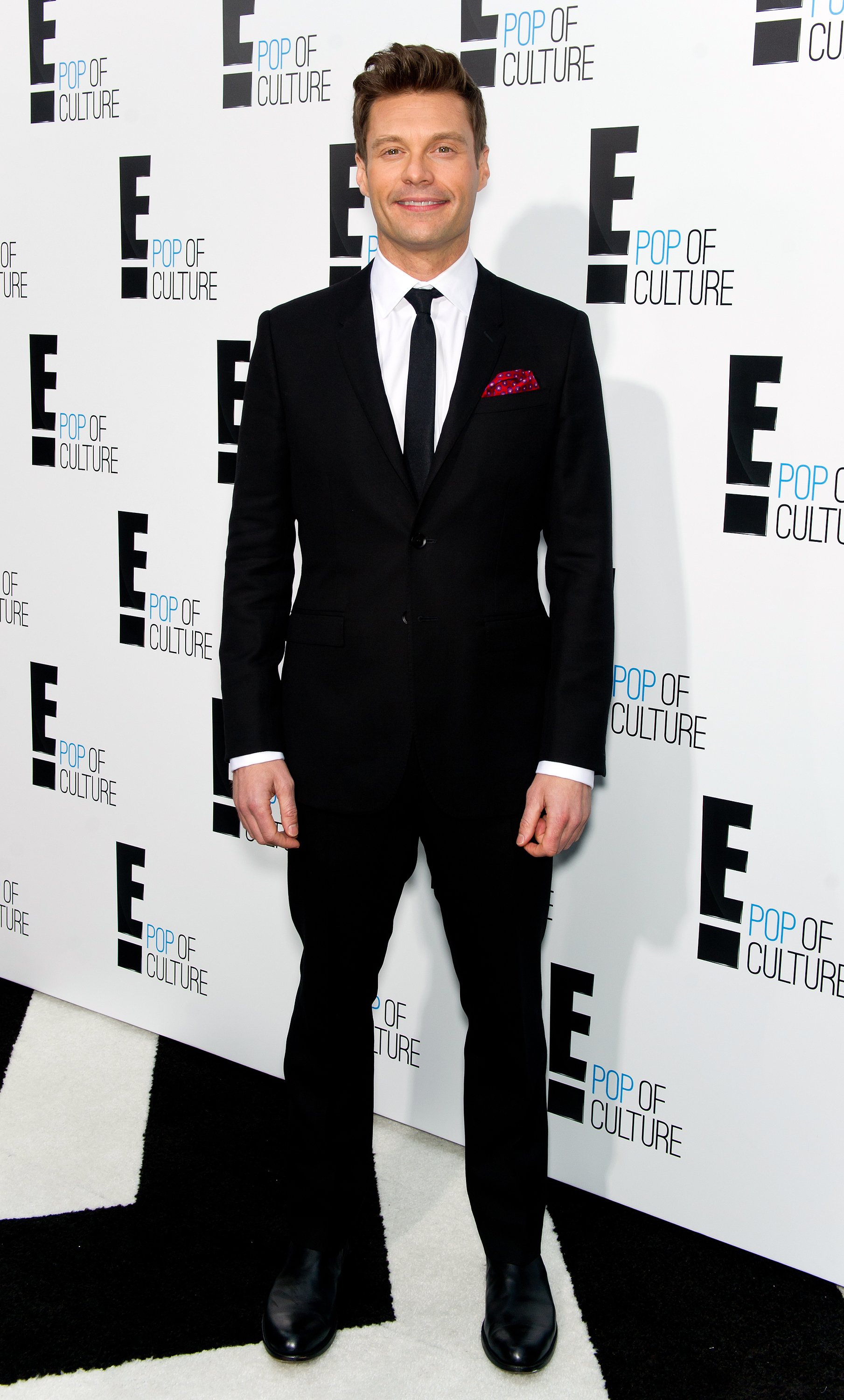 Ryan Seacrest of "E! News" attends E! Networks 2012 Upfront at Gotham Hall on April 30, 2012, in New York City. | Source: Getty Images