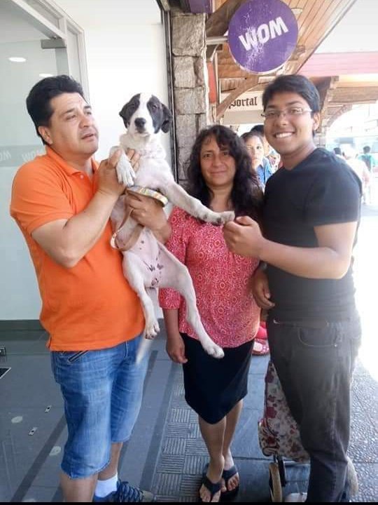 La famille qui a abandonné Reynita. Source : Twitter/erwin_eladio