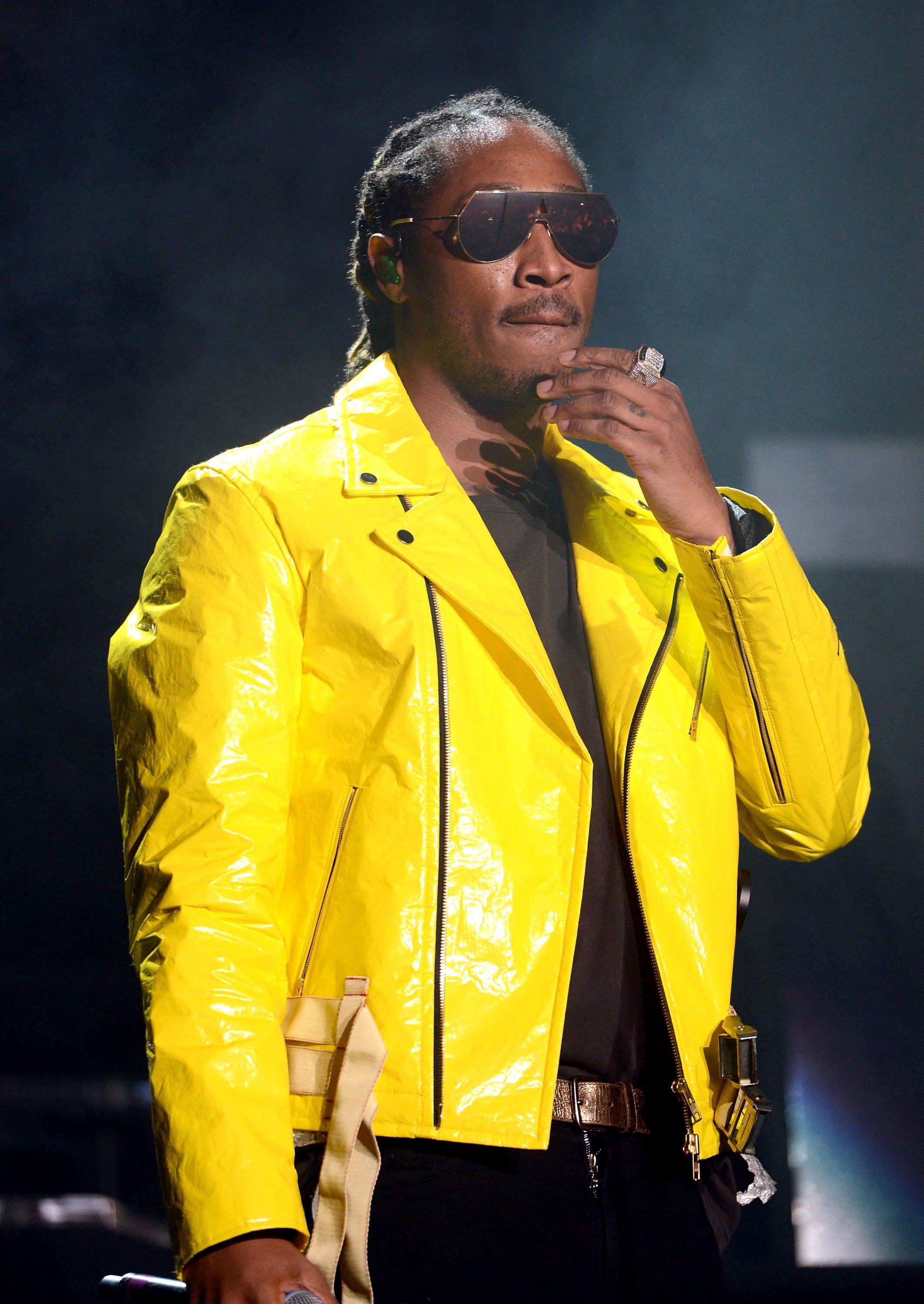 Rapper Future onstage during the "Nobody Safe" tour in California on June 14, 2017 | Photo: Getty Images