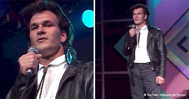 Patrick Swayze performs his hit tune from 'Dirty Dancing' so well that it bewitched everyone