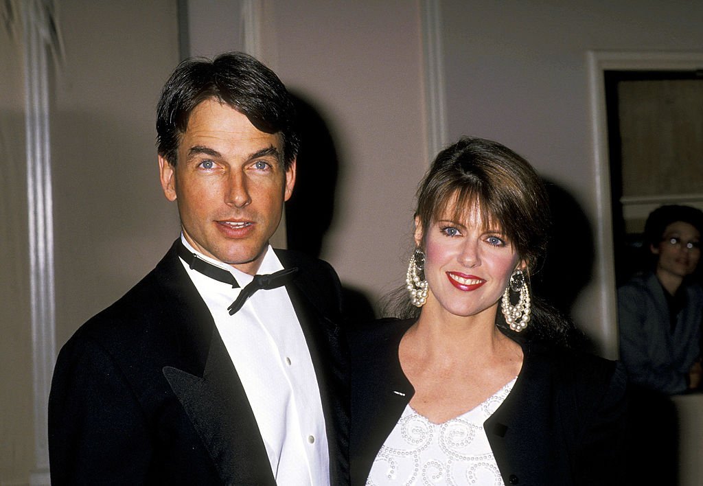 Pam Dawber and Mark Harmon at the American Film Institute Honors Gregory Peck on March 09, 1989 | Source: Getty Images