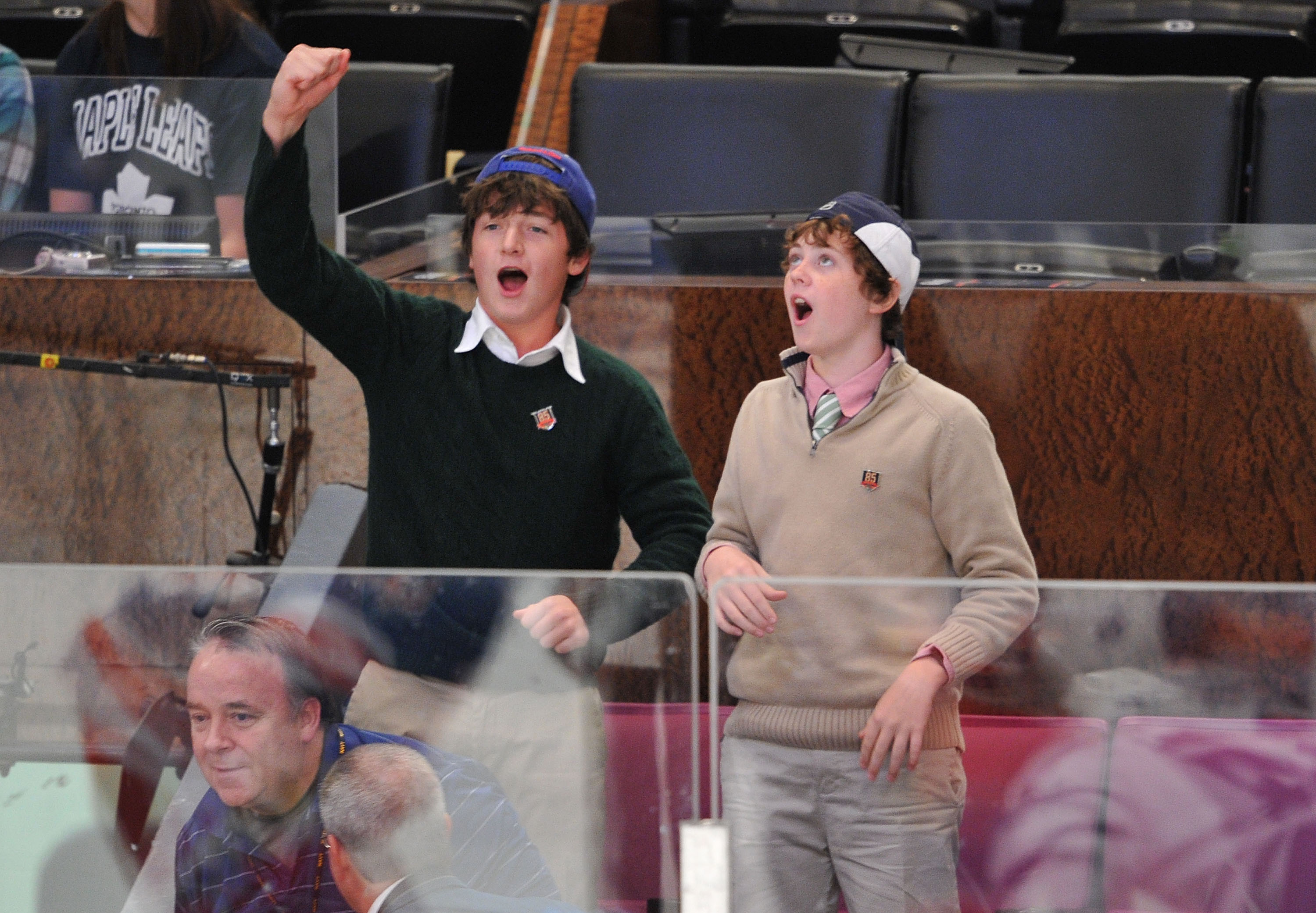 Micheál and his brother seen on October 15, 2010 | Source: Getty Images