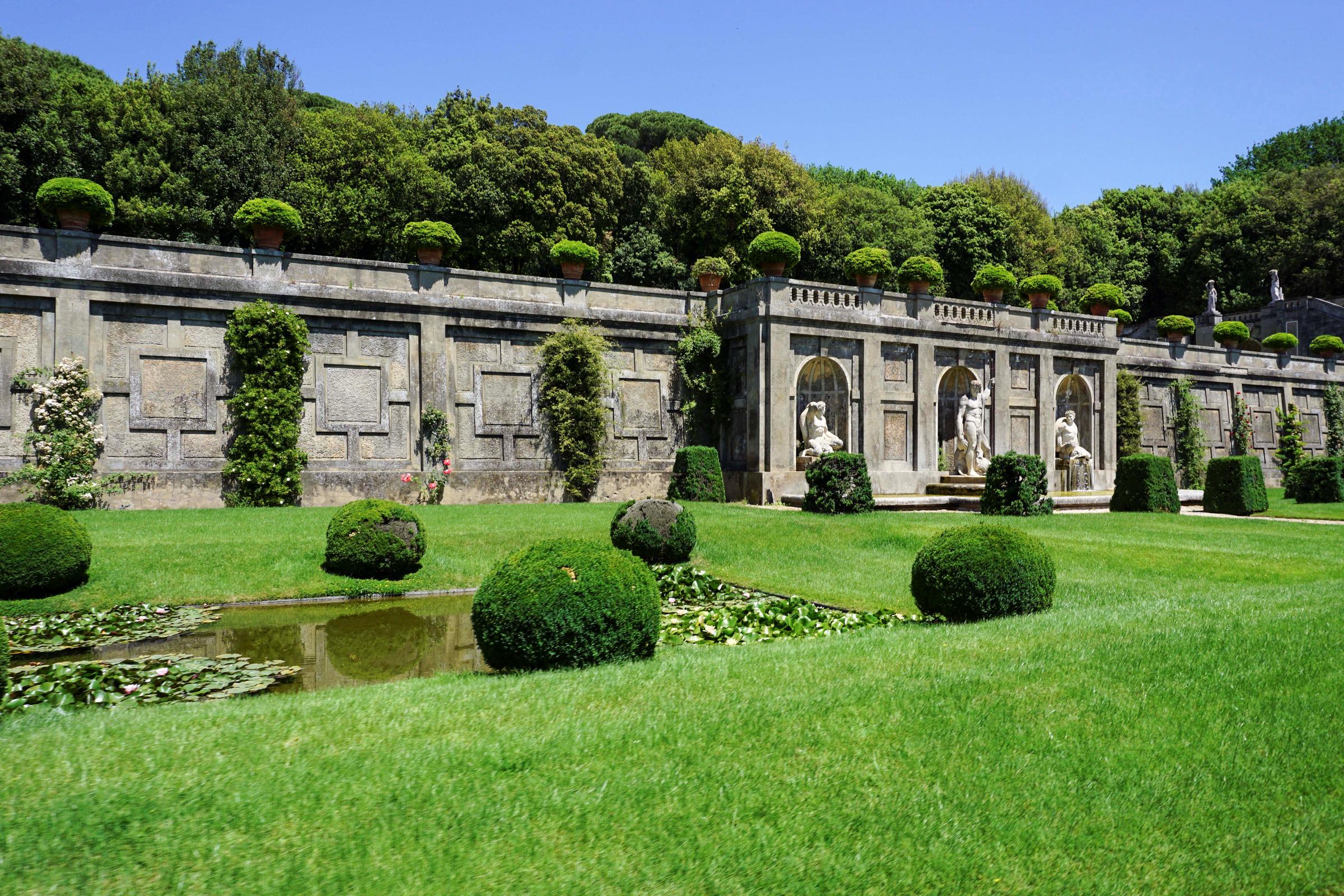 Gardens of Villa Barberini pictured on June 12, 2017, in Castel Gandolfo, Italy. | Source: Getty Images