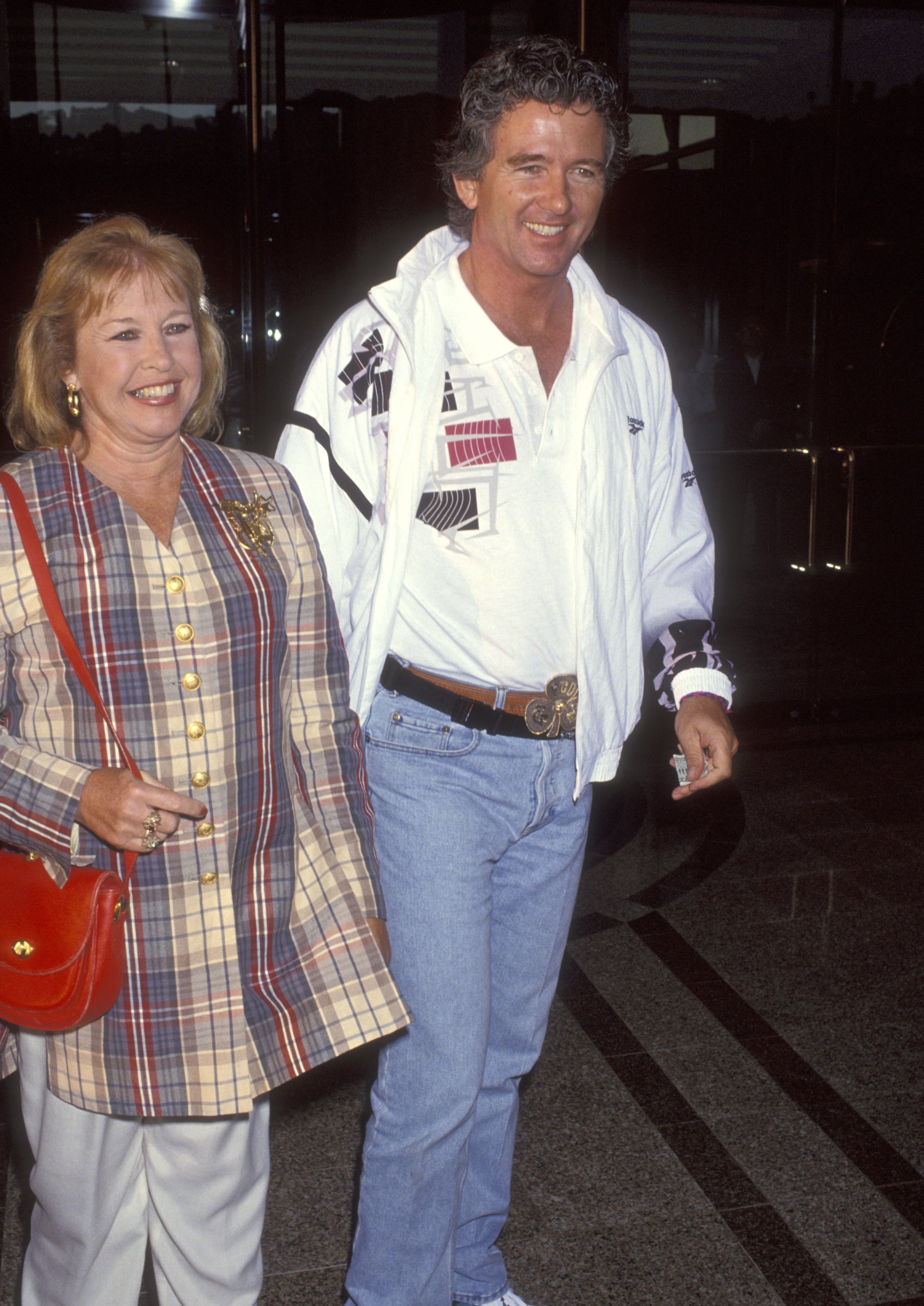 Patrick Duffy and his wife, Carlyn Rosser, attended the ABC Television's 40th Anniversary Celebration on July 26, 1993, at Universal Hilton Hotel in Universal City, California. | Source: Getty Images