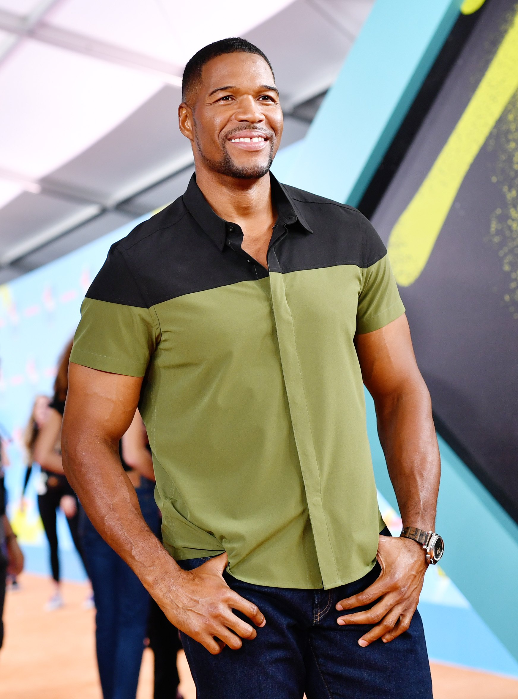 Michael Strahan attends Nickelodeon Kids' Choice Sports 2019 at Barker Hangar on July 11, 2019 | Photo: GettyImages