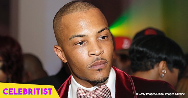T.I  takes son Messiah to another country amid cheating scandal