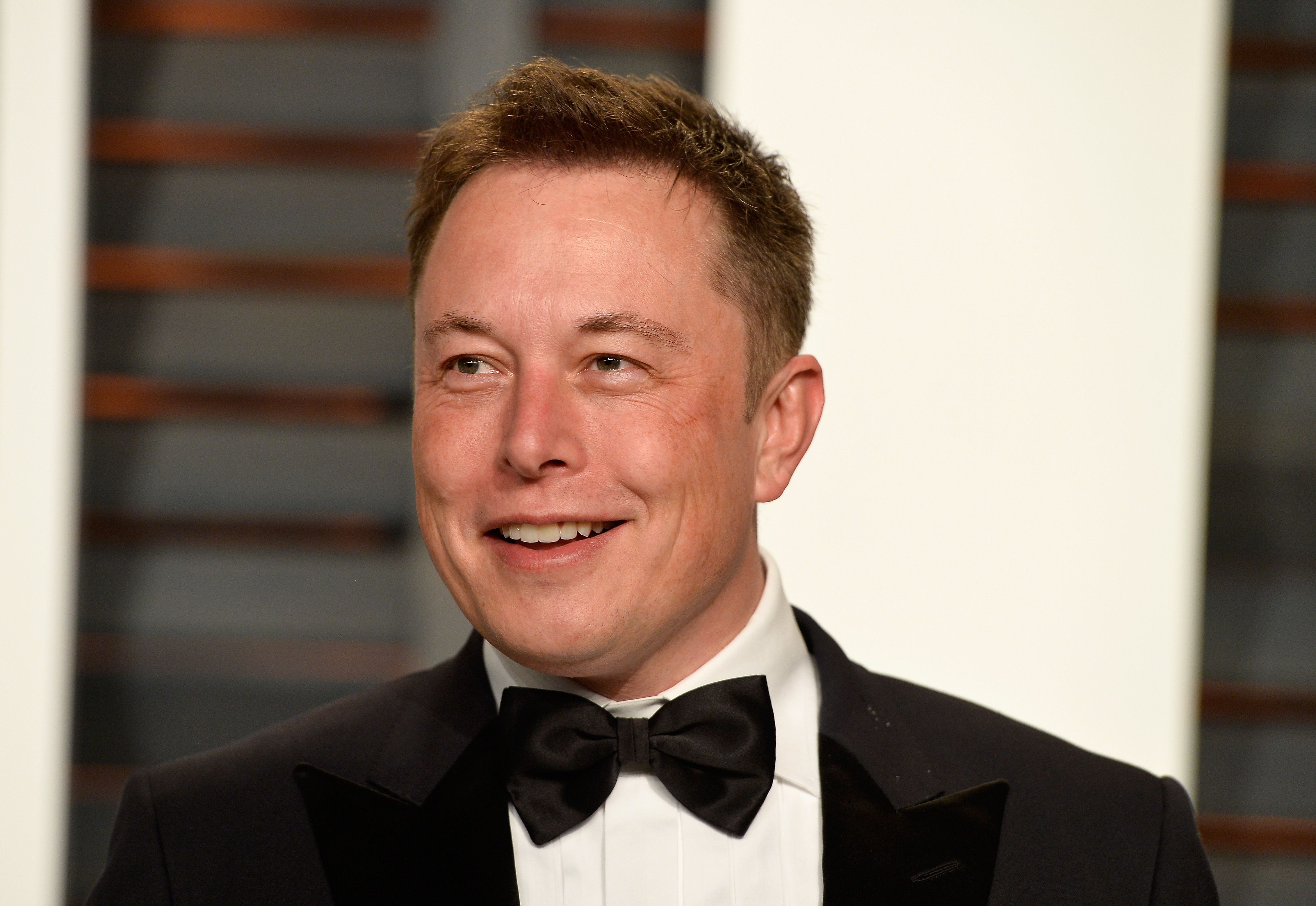 Elon Musk at the Vanity Fair Oscar Party on February 22, 2015. | Photo: Getty Images