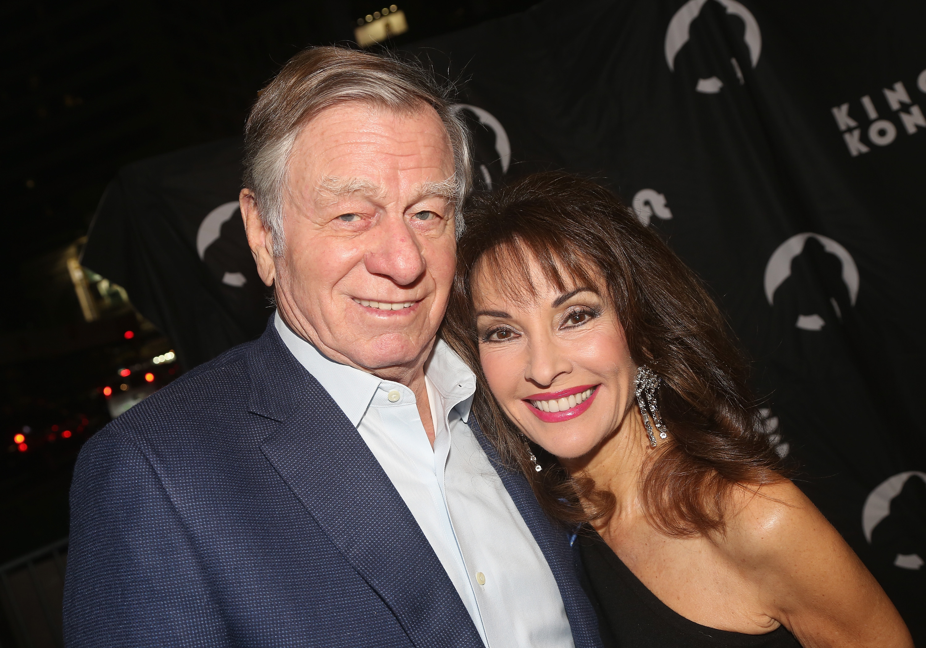 Helmut Huber and Susan Lucci at the opening night of "King Kong" on Broadway on November 8, 2018 in New York City | Source: Getty Images