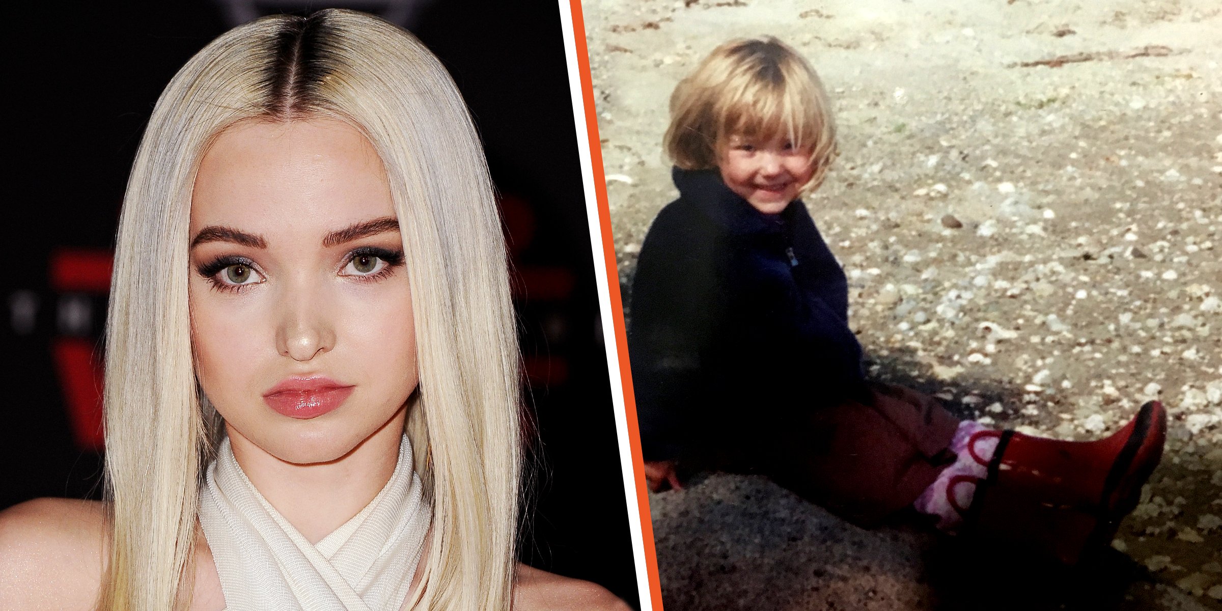 Dove Cameron | Dove Cameron as a child. | Source: Getty Images |  instagram/dovecameron