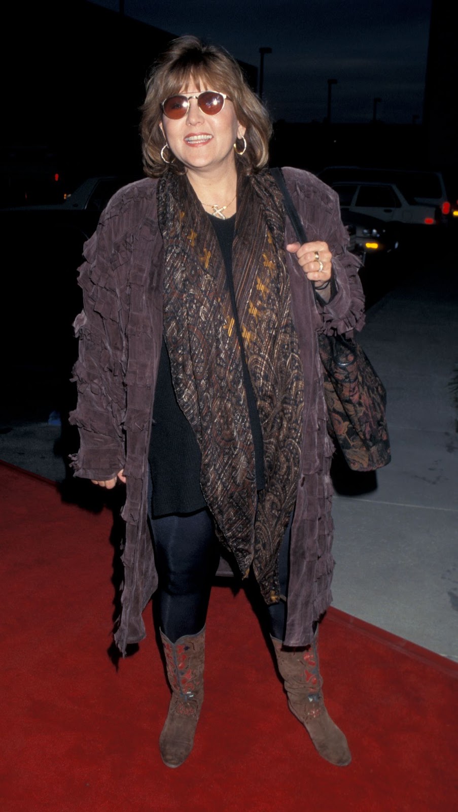 The Hollywood star at the premiere of "A Matter of Life and Death" on April 12, 1995, in Santa Monica, California. | Source: Getty Images