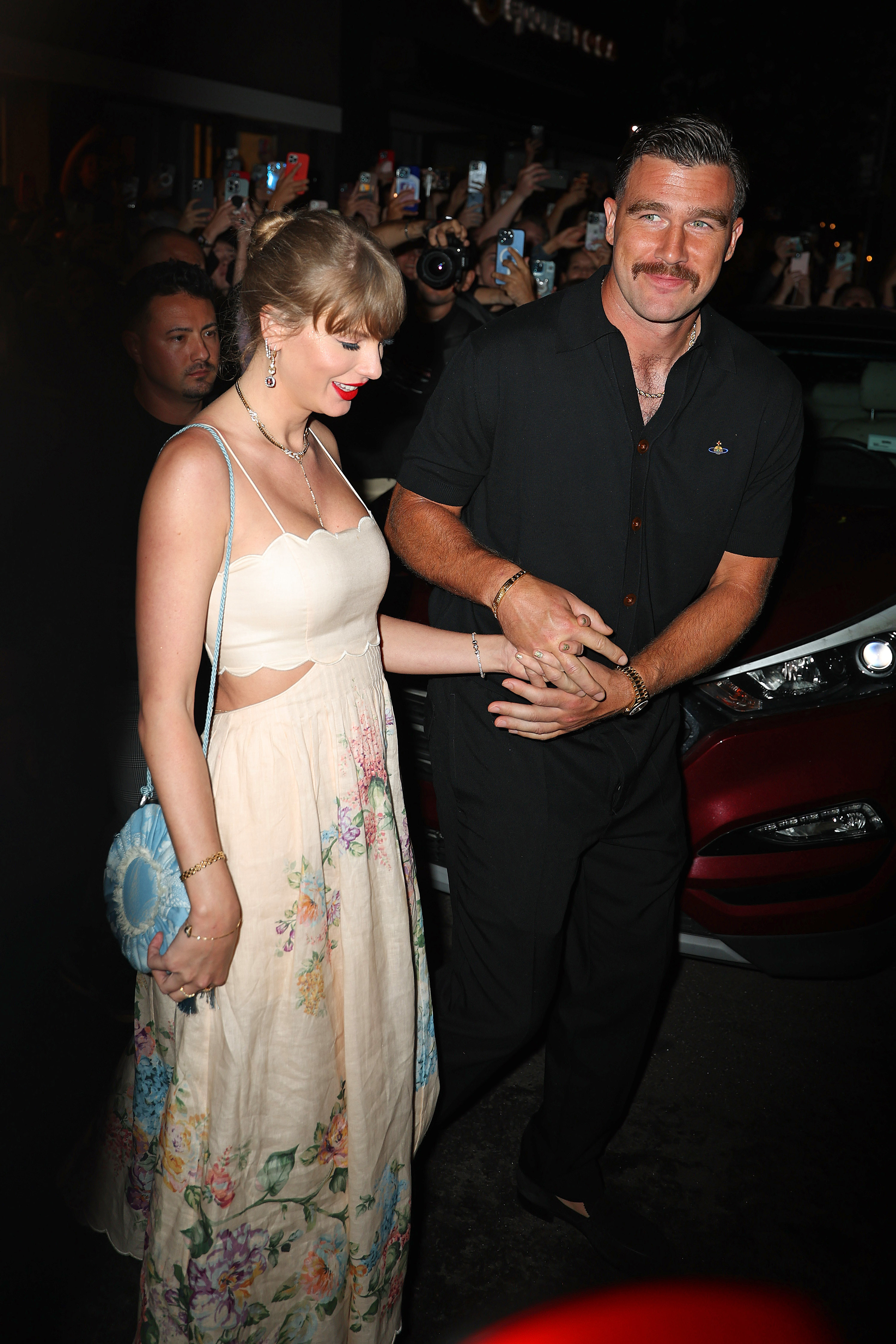 Taylor Swift and Travis Kelce spotted in New York on September 7, 2024 | Source: Getty Images