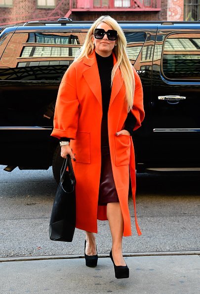 Actress Jessica Simpson arrives at a hotel in SoHo in New York City | Photo: Getty Images