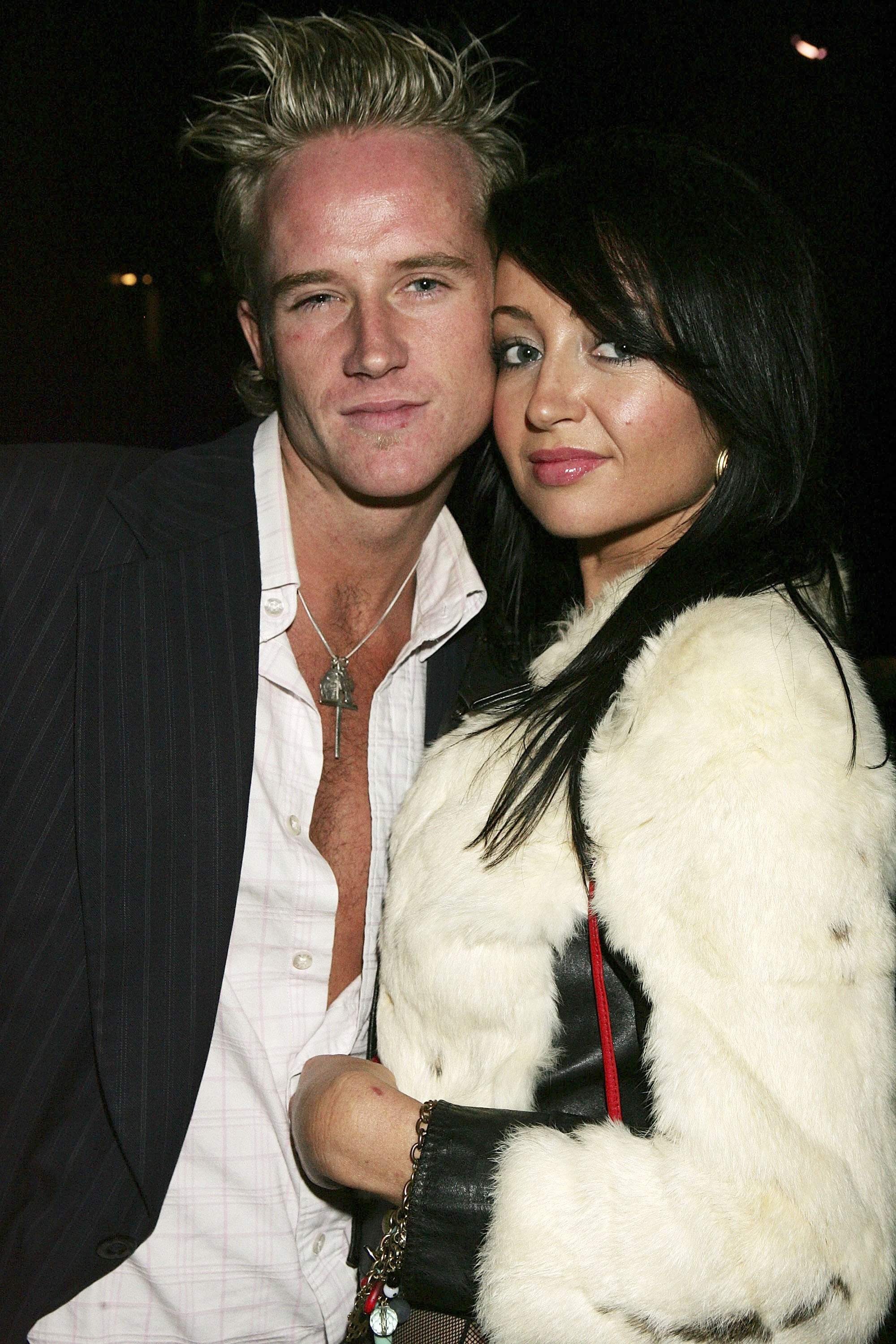 Jai Evans and his friend Silvanna Purcel attend the Follow Magazine Birthday Party at Blue on June 21, 2006 in Sydney, Australia | Source: Getty Images