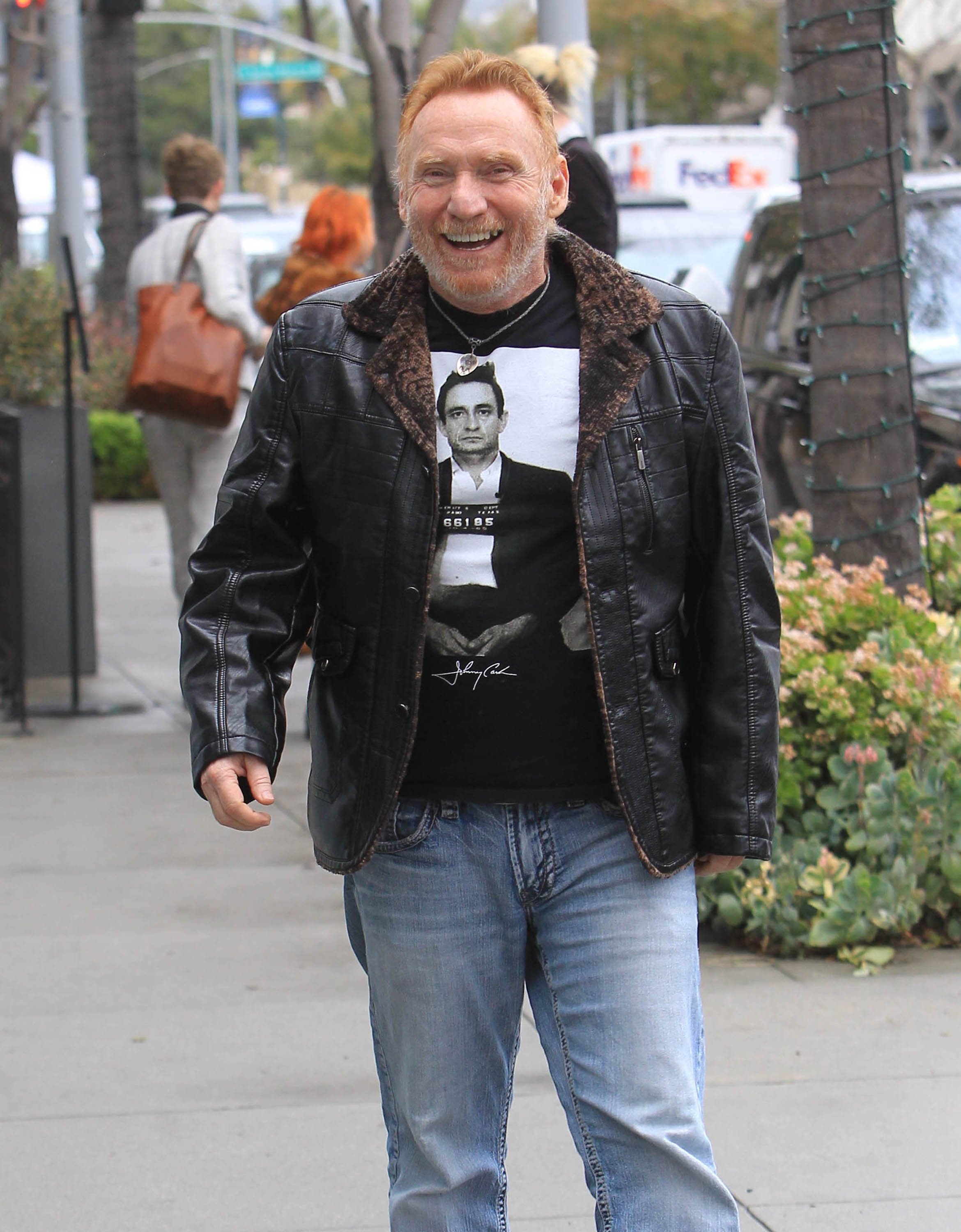 Danny Bonaduce is seen on February 15, 2019 in Los Angeles, California. | Source: Getty Images