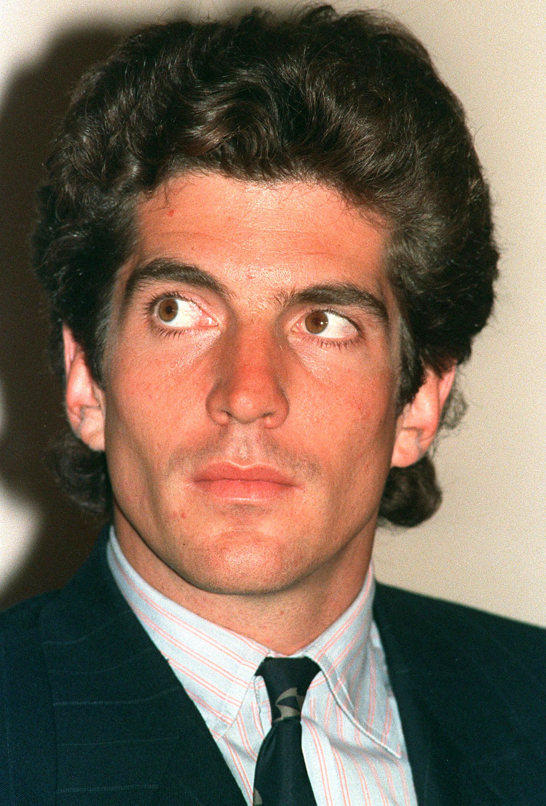 John F. Kennedy Jr. in New York on May 5, 1989 | Source: Getty Images