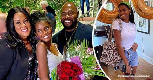 Lela Rochon's Daughter Asia Flashes a Huge Smile after Getting Accepted ...