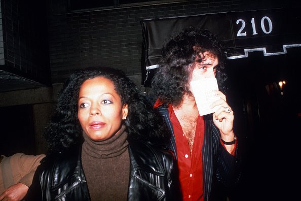 Diana Ross and Gene Simmons in New York City, New York in 1979. | Photo: Getty Images