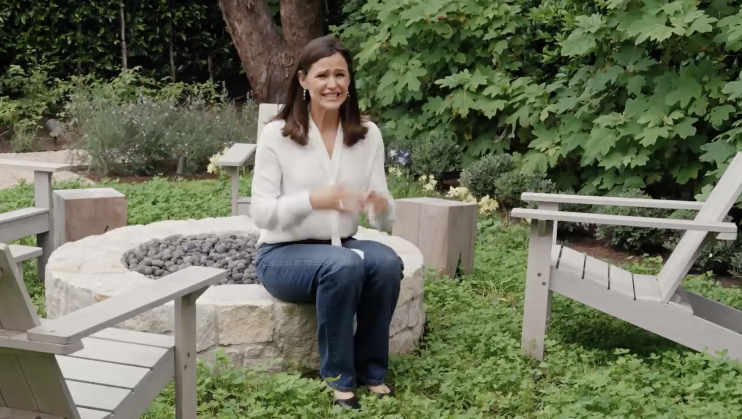 Jennifer Garner's orchard from a post dated September 3, 2024. | Source: YouTube/Architectural Digest