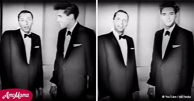 58 years ago, Frank Sinatra and Elvis Presley made television history with iconic song