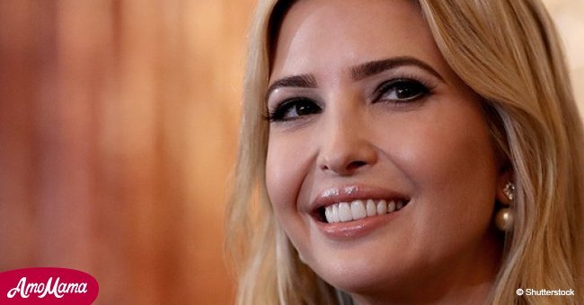 Ivanka Trump posts photo in a floral dress from 'science time' with students