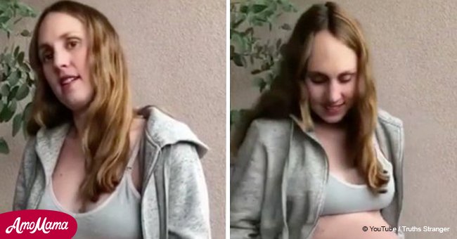 Mother who is pregnant with triplets shocks with her terribly huge baby bump in photos