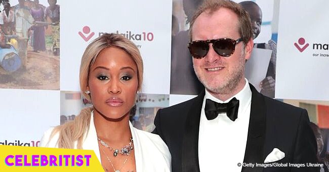 Eve's husband shares touching photo from their wedding ceremony