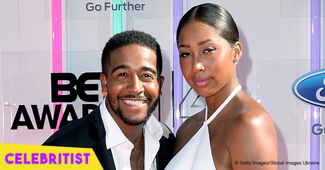 Omarion's ex Apryl Jones warms hearts in photo of long-haired son doting on his little sister