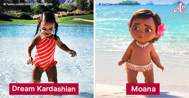 Rob Kardashian shares adorable photo of daughter Dream, and she looks like Moana’s little twin