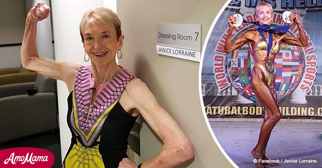 Bodybuilding grandmother reveals the strict 'nude food diet' that keeps her in shape at 75