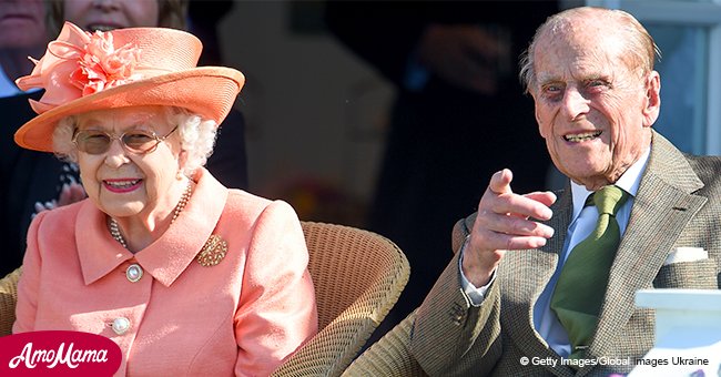 Queen Elizabeth looks charming in a peach outfit alongside Prince Philip at Royal event 