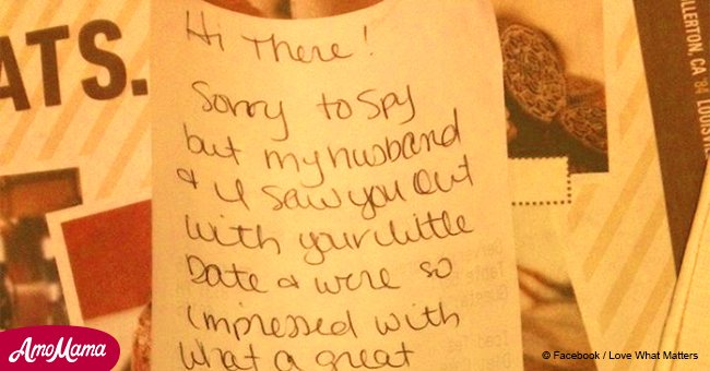 Dad took his daughter out for Valentine’s Day. Then he receives a note about his parenting