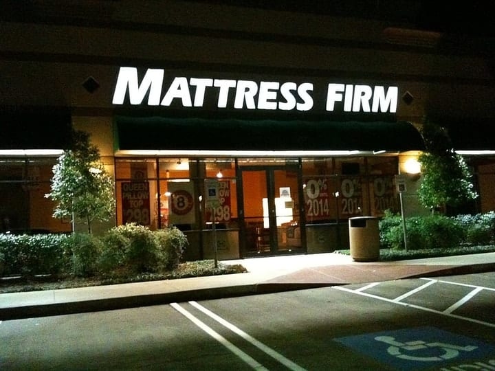 Image Credits: Mattress Firm/Wikimedia Commons Image Credits: Mattress Firm/Wikimedia Commons