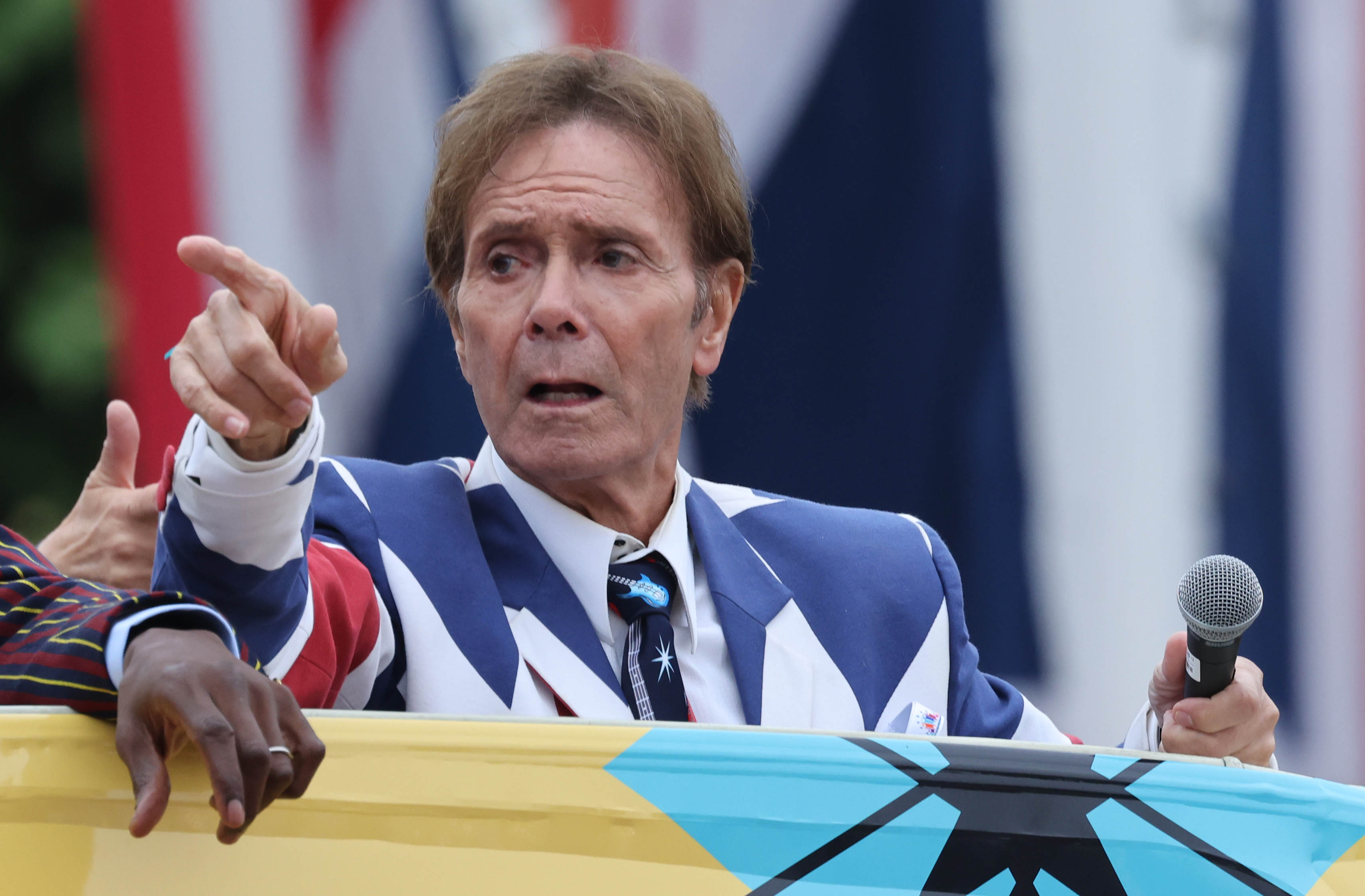 Sir Cliff Richard during the Platinum Pageant on June 5, 2022, in London, England. | Source: Getty Images
