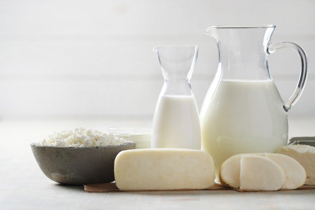 Productos lácteos. │Foto: Freepik