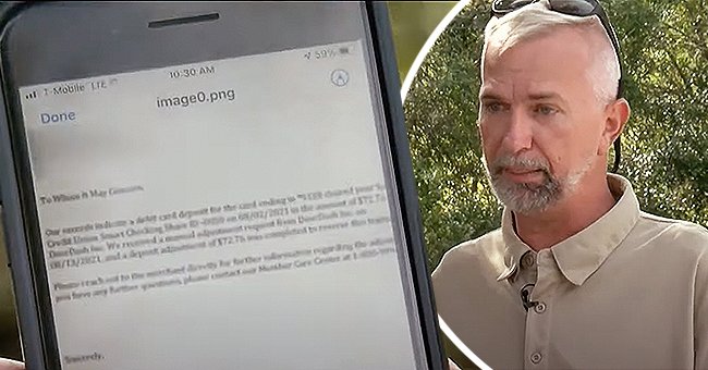 A lengthy letter on a cellphone screen. | Source: youtube.com/WFLA News Channel 8  