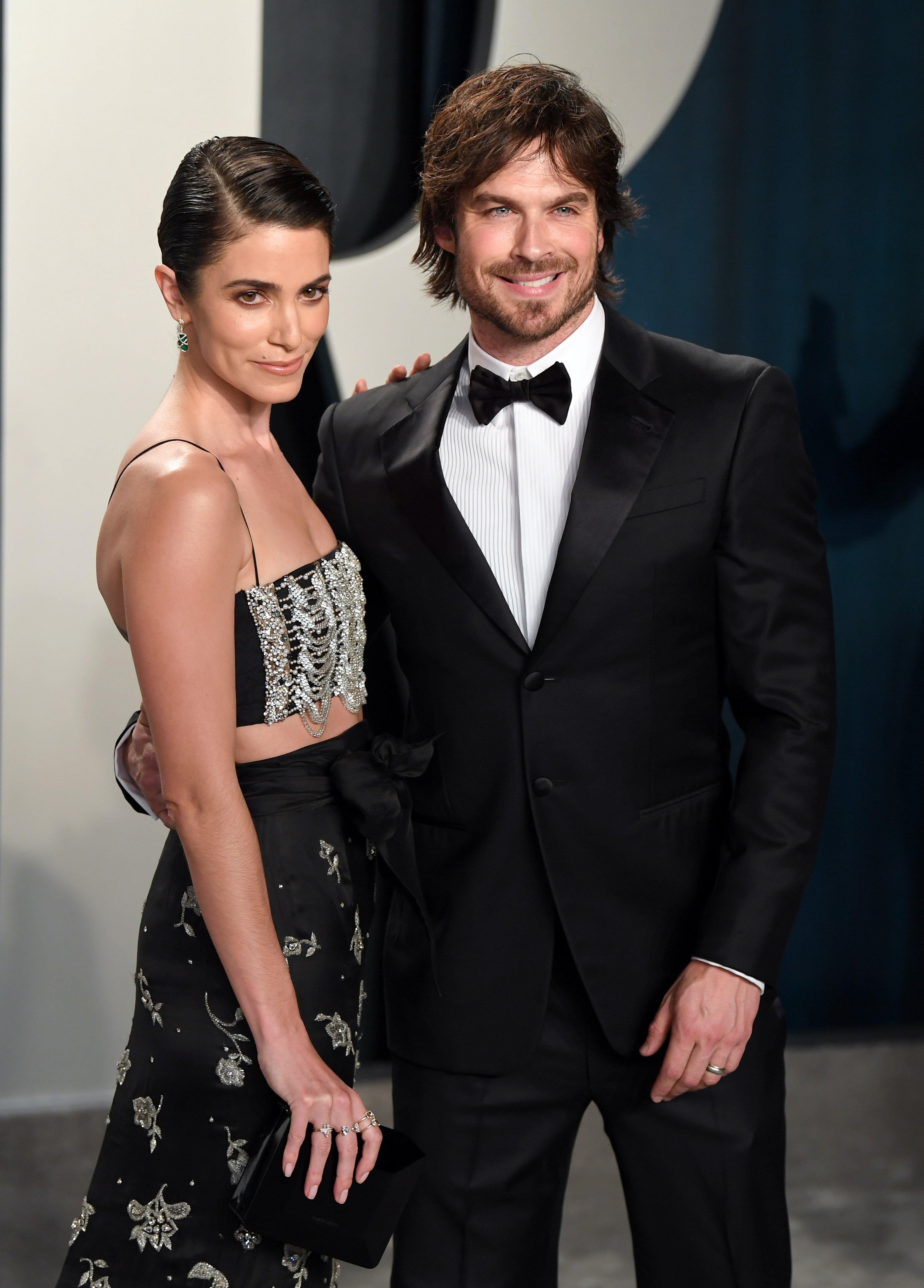 Nikki Reed and Ian Somerhalder attend the 2020 Vanity Fair Oscar Party at Wallis Annenberg Center for the Performing Arts in Beverly Hills, California on February 09, 2020 | Source: Getty Images