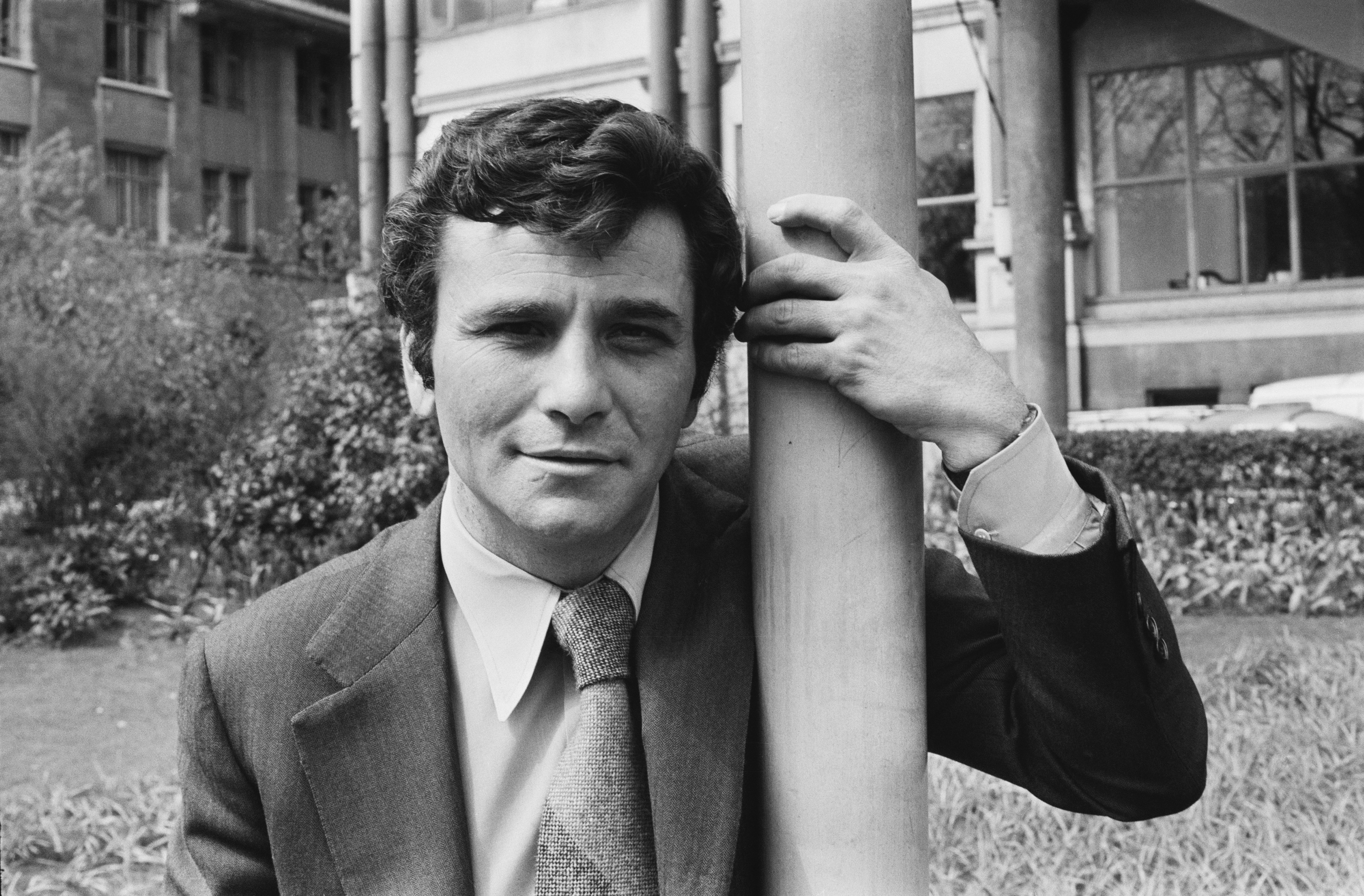 Peter Falk in London, United Kingdom, on April 24, 1969. | Source: Getty Images