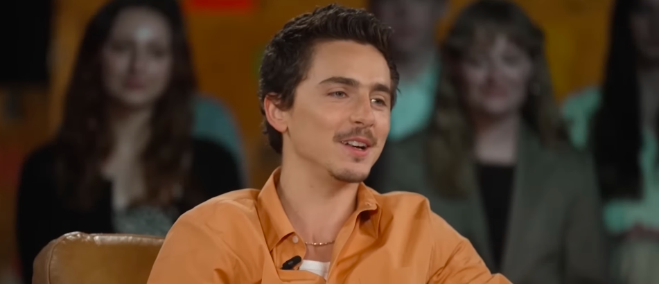 Timothée Chalamet speaking during the CNN & Variety Town Hall Event interview, posted on February 22, 2026. | Source: YouTube/CNN