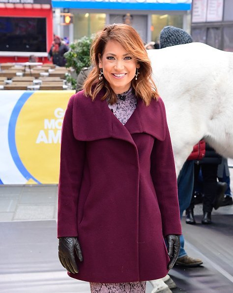 Ginger Zee is seen outside "Good Morning America" on January 23, 2020 in New York City. | Photo: Getty Images