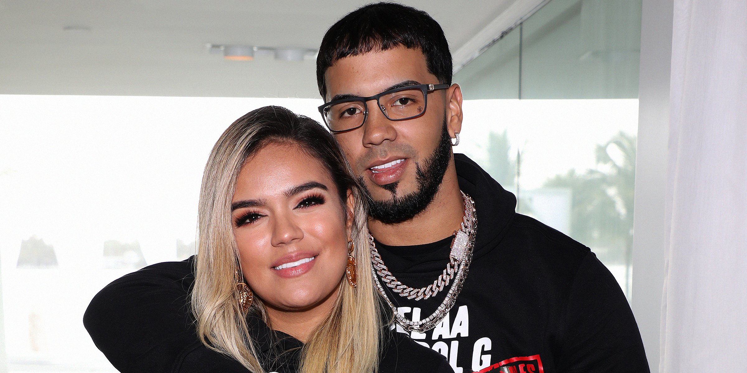 Former Couple Karol G and Anuel AA | Source: Getty Images