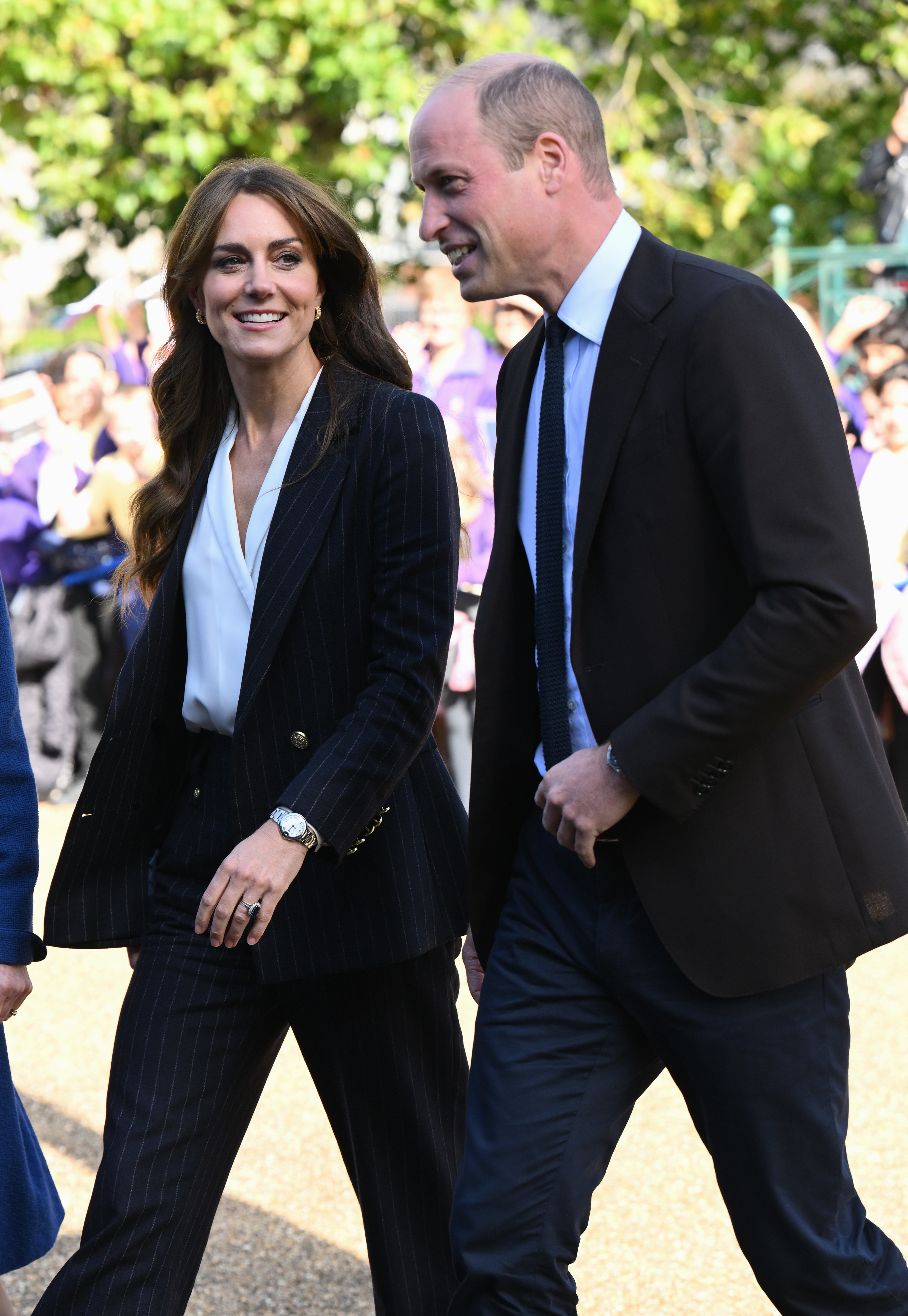 Princess Catherine and Prince William at the Grange Pavilion to celebrate the beginning of Black History Month on October 03, 2023. | Source: Getty Images