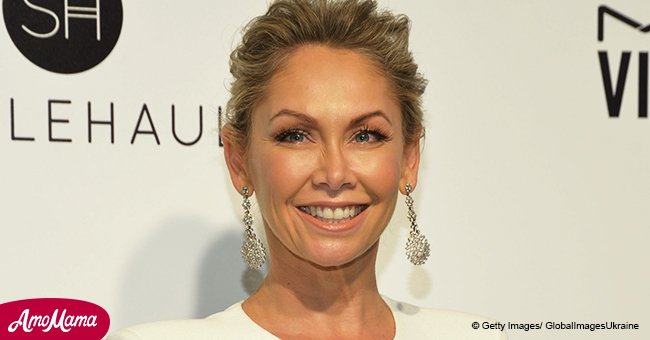  'DWTS' pro Kym Johnson shows off cute one-month-old twins in recent photo