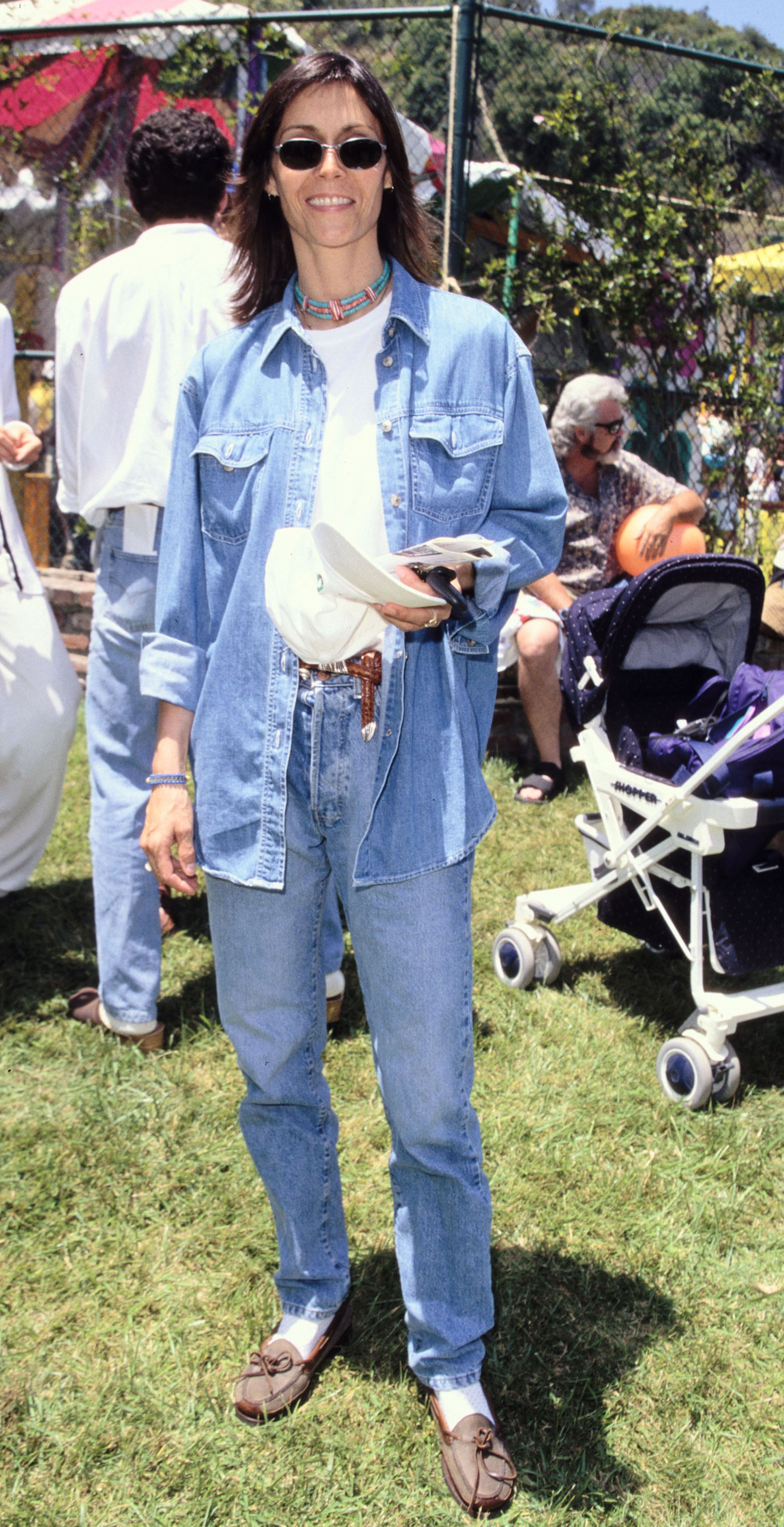 Kate Jackson attends a Pediatric Aids Foundation Annual Picnic on June 4, 1995 | Source: Getty Images