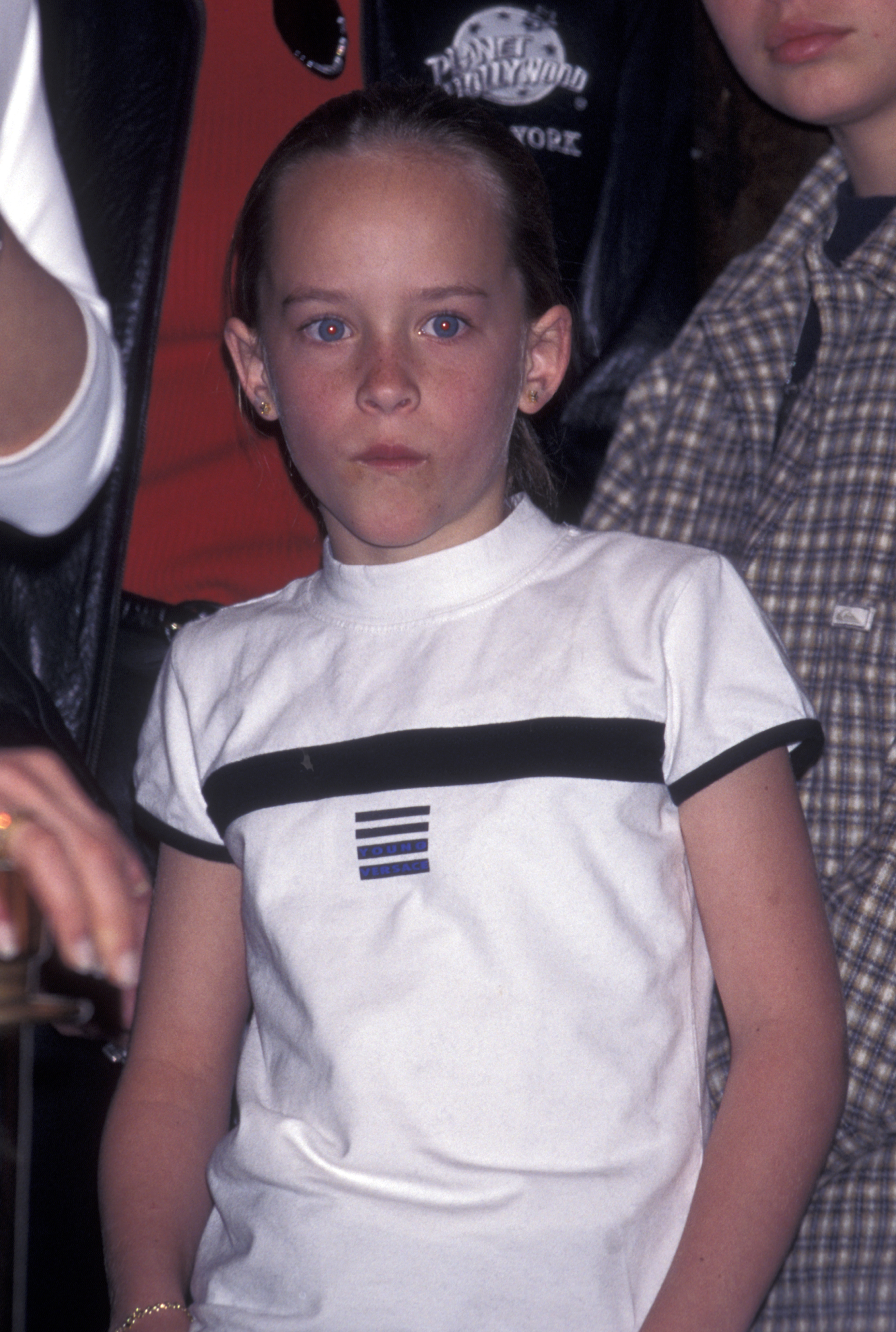 Dakota Johnson attends Feed the Children Benefit party at Planet Hollywood on March 26, 1998 in New York City. | Source: Getty Images