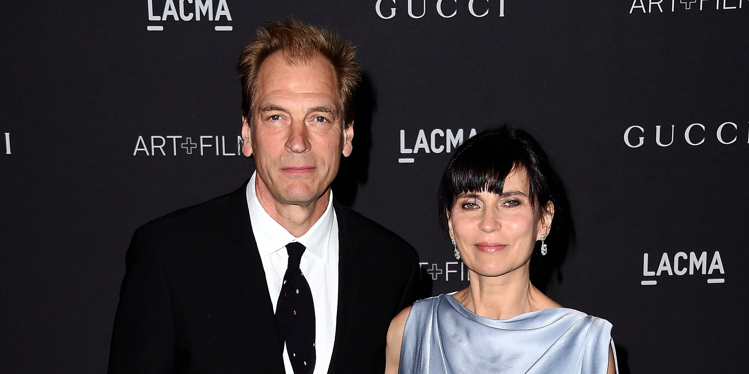 Julian Sands and Evgenia Citkowitz | Source: Getty Images