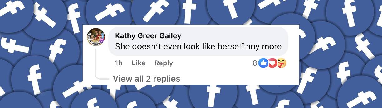 A netizen's comment about Demi Moore's appearance at the 97th Academy Awards on March 2, 2025 | Source: Facebook/AmoMamaNostalgia