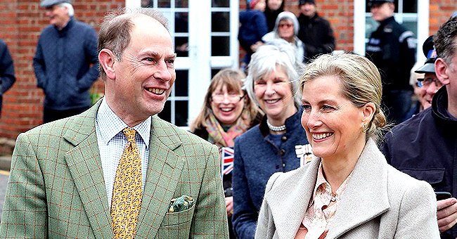 Prince Edward and Wife Sophie Visit Elementary School in Essex & Fans ...