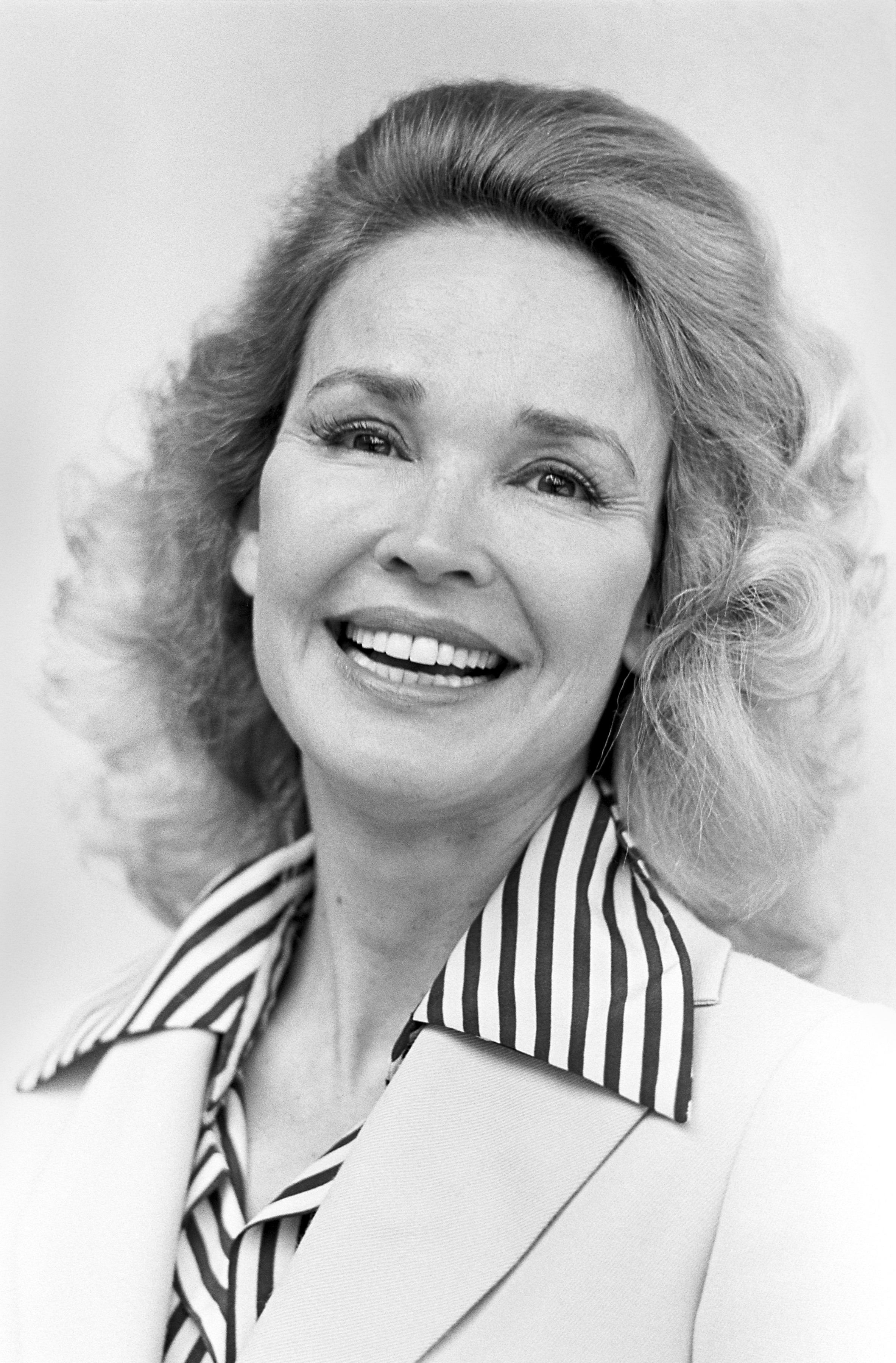 Kathryn Grant Crosby at the Harlequin Theater on July 25, 1977, in Atlanta, Georgia. | Source: Getty Images