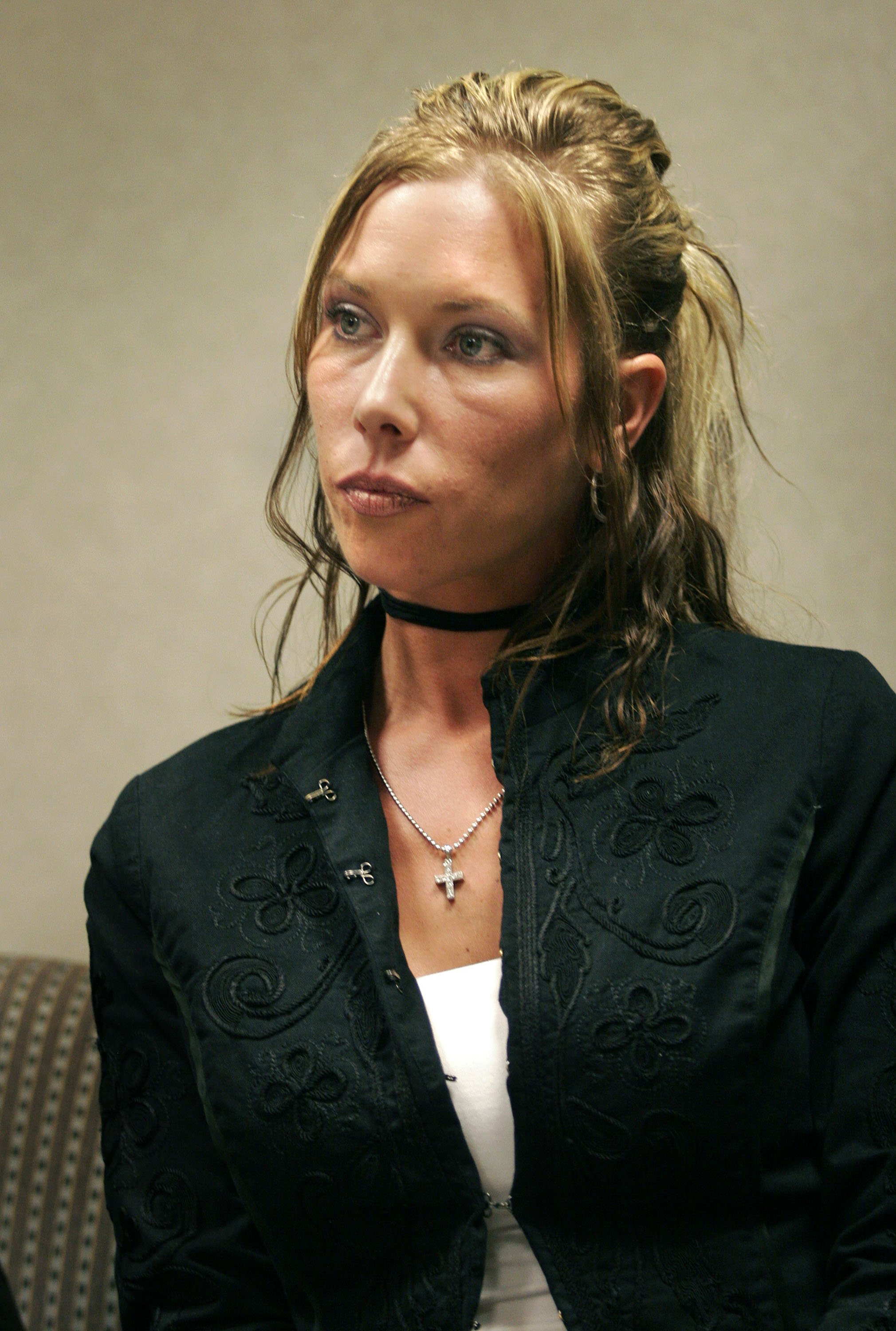 Kim Mathers is photographed as she appears in Macomb County Circuit Court on March 26, 2007, in Mt. Clemens, Michigan | Source: Getty Images