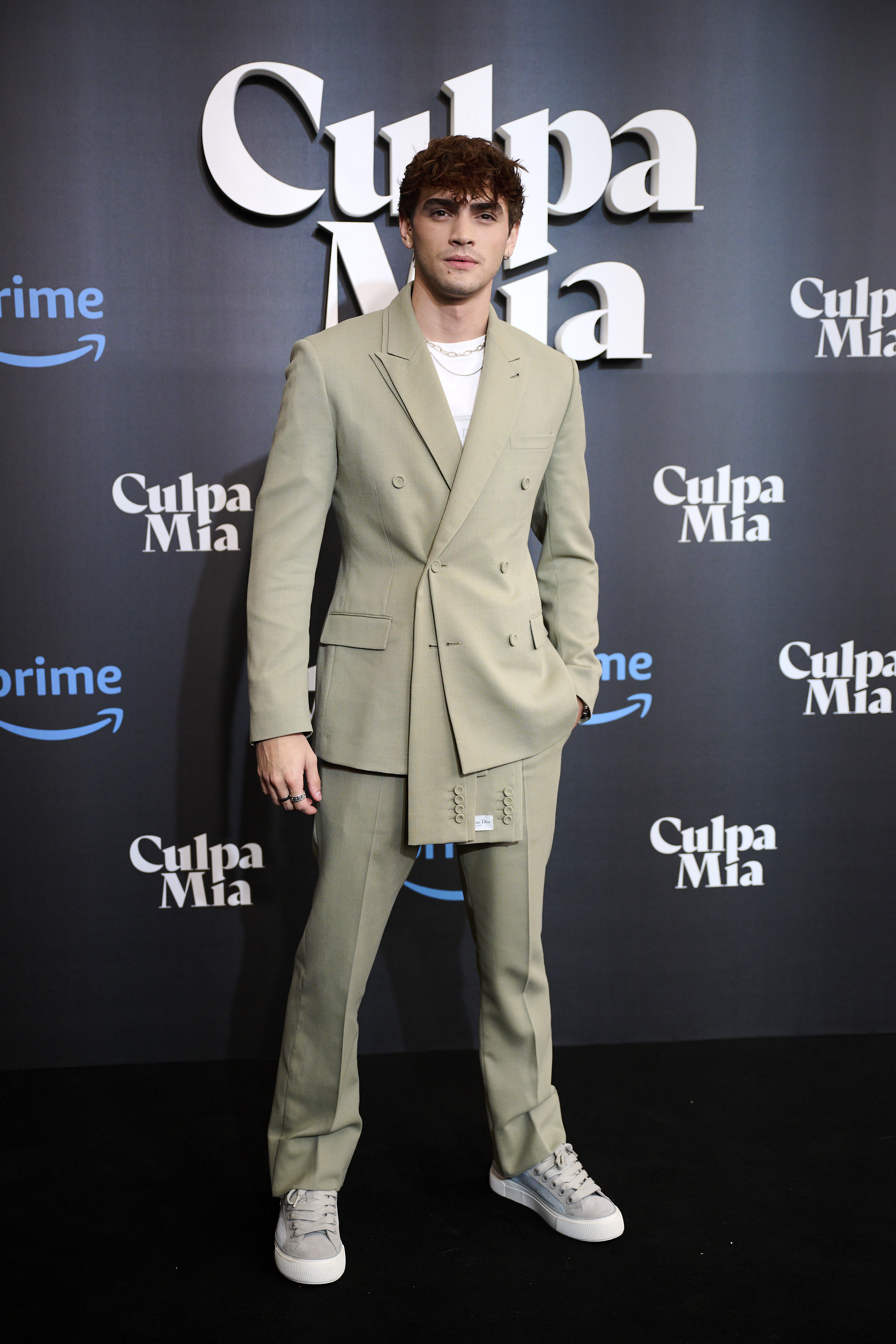 Gabriel Guevara at the premiere of "Culpa Mia" on June 1, 2023, in Madrid, Spain. | Source: Getty Images